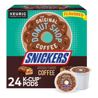 The Donut Shop 24 K-cups Coffe Snickers