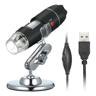 Microscopio Digital Usb 1600x Con Luz Led