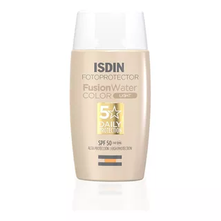 Fotoprotector Fusion Water Spf 50 - Isdin Light Isdin