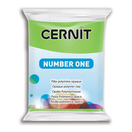 Cernit Number One Arcilla Polimérica 56 G Colores A Elección Color Verde claro