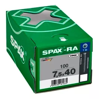 Tornillos Spax Ra 7.5 X 40mm Para Concreto  Sin Usar Taquete
