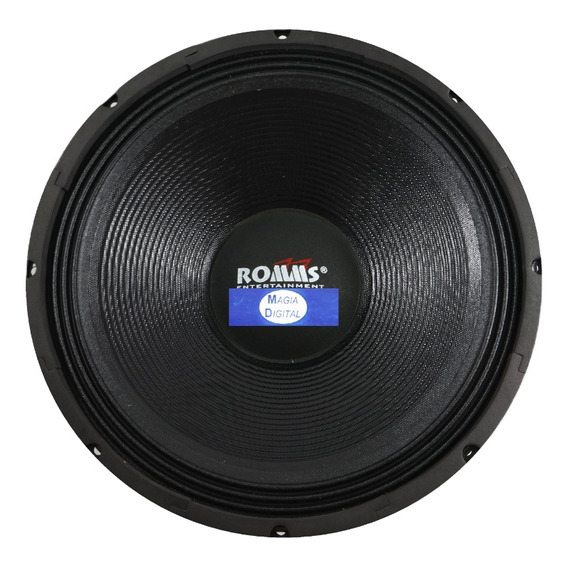 Bocina Woofer 15puLG Romms Rkp-15100 600 Rms 8ohm P/bajos