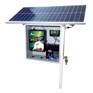 Kit Solar Impulsor 12v Agrofácil Cerca Eléctrica 30km