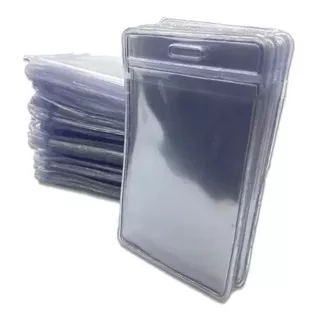 Porta Crachá Bolsa Plástica Pvc Transparente Unidades - 25