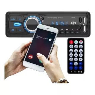 Som Automotivo Vision 1782bt Com Usb, Bluetooth E Leitor De Cartão Sd