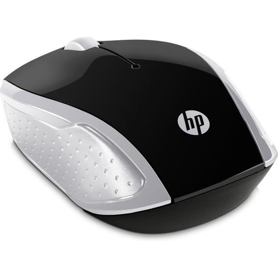 Mouse Inalámbrico Hp 200 Silver Color Plateado