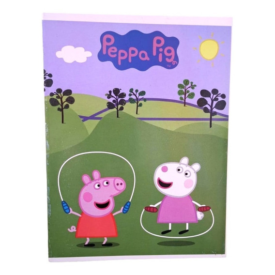 Cuaderno Escolar Pepa Pig Abrochado Ppr Solutions Lc48pep6