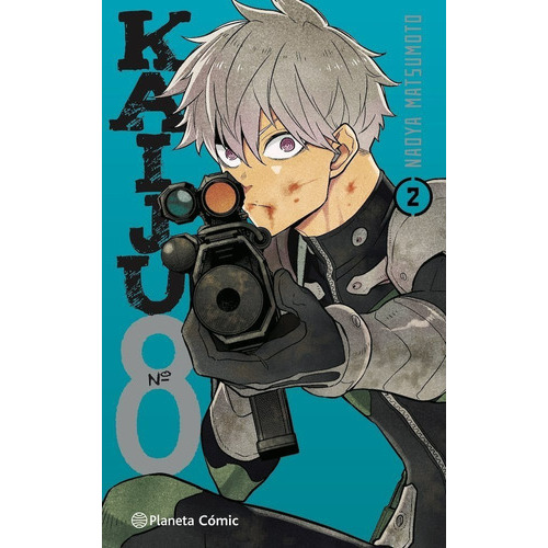 Kaiju 8, De Naoya Matsumoto., Vol. 2. Editorial Planeta Comic, Tapa Blanda En Español, 2022