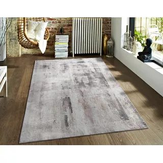 Tapete Persa Decorativo Moderno Gris Claro 1.60x2.30 Mts