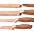 Juego de cuchillos Golden Chef Rose Gold de 6 piezas con muñón