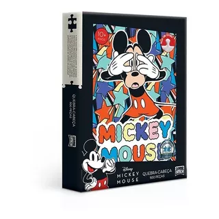 Quebra-cabeça Puzzle 500 Peças Mickey Mouse 2971 Game Office