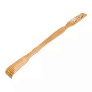 Coçador De Bambu(mãozinha) Cor Bege