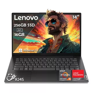 Laptop Lenovo V14 G4 Amd Ryzen 5 5500u 256gb Ssd 16gb Ram