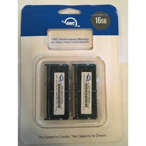 Memoria RAM 16GB 2 OWC1600DDR3S16P