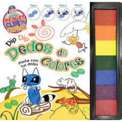Libro Peques - Club De Genios - Dedos De Colores /729: Libro Peques - Club De Genios - Dedos De Colores /729, De Equipo Editorial Brijbasi. Editorial Zig-zag, Tapa Blanda En Español