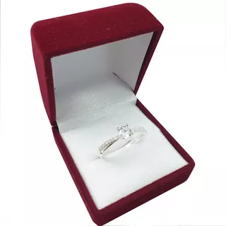 Anillo Cintillo Plata 925 Boda Compromiso Cintillo A6