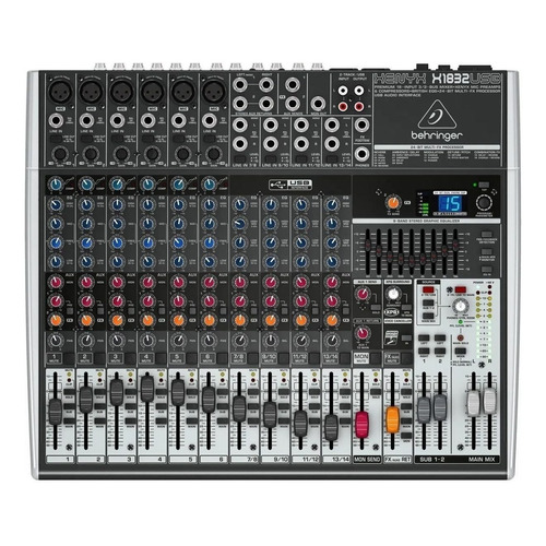 Consola Behringer X1832USB Xenyx de mezcla 100V/240V