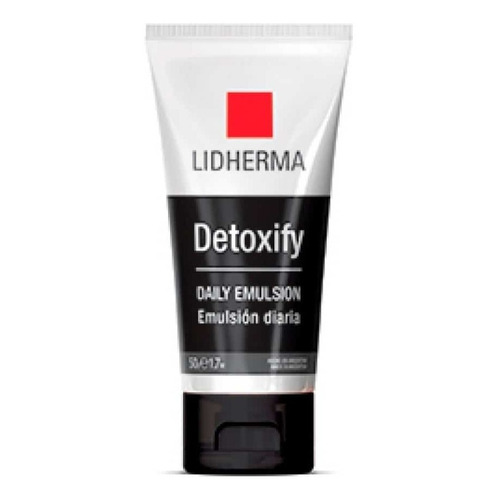 Detoxify Daily Emulsion Antioxidante Hidratante Lidherma Momento de aplicación Día/Noche Tipo de piel Seca / Normal / Grasa / Mixta