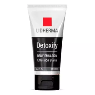 Detoxify Daily Emulsion Antioxidante Hidratante Lidherma Momento De Aplicación Día/noche Tipo De Piel Seca / Normal / Grasa / Mixta