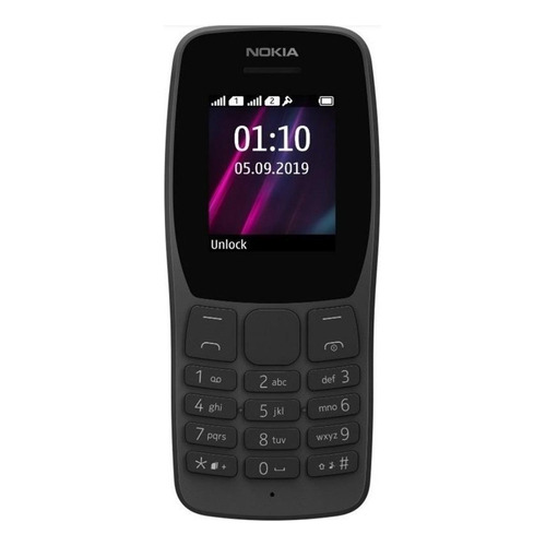 Nokia 110 (2019) Dual SIM 4 MB negro 4 MB RAM