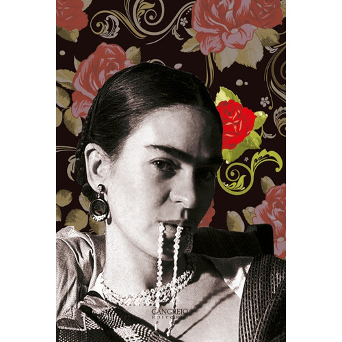 Libro Diario Frida Kahlo - Rosas - Cangrejo Editores
