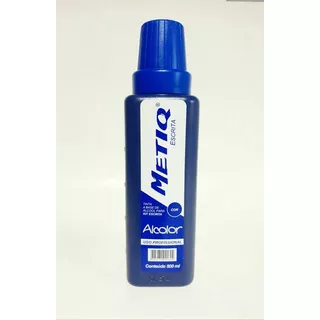 Tinta Metiq Alcolor 500ml Para Cartazes . Cor Azul