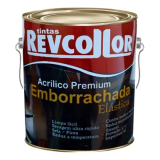 Tinta Acrílica Emborrachada Elástica 3,6kg Parede/laje/telha Cor Gelo