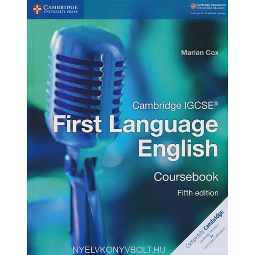 Cambridge IGCSE First Language English - 5th Ed, de Marian Cox. Editorial CAMBRIDGE en inglés, 2018