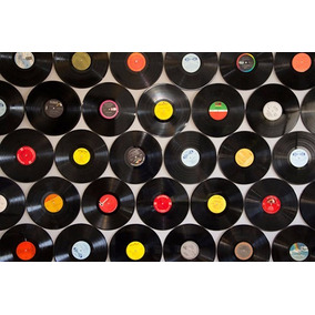 30 Discos De Vinil Para Artesanato E Decoração