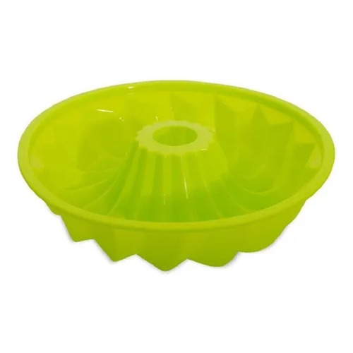 Flanera De Silicona 24cm Carol Reposteria Cocina Color Verde manzana