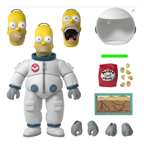 Los Simpsons Homero Deep Space Ultimates Super 7 