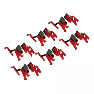 Kit Com 6 Grampos Sargentos Para Canos 3/4 Pipe Clamp