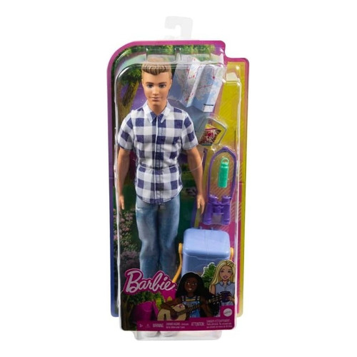Muñeca Barbie It Takes Two Ken Día De Campamento
