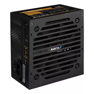 Fuente De Poder Pc Aerocool Vx650 Plus 650w Eficiencia 78% Color Negro 110v/220v