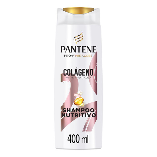 Shampoo Pantene Pro - V Miracles Colágeno Nutre & Revitaliza 400 Ml