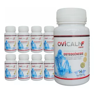 Calcio Biológico + Vit D3 + Vit K - Ovicalm F - Pack 8 Meses