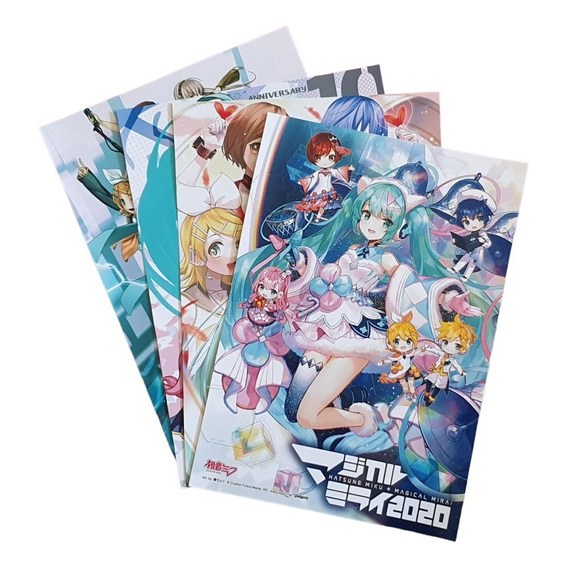 4 Posters 21x29 Vocaloid