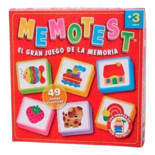 Juego de mesa Memotest Infantil Ruibal H418