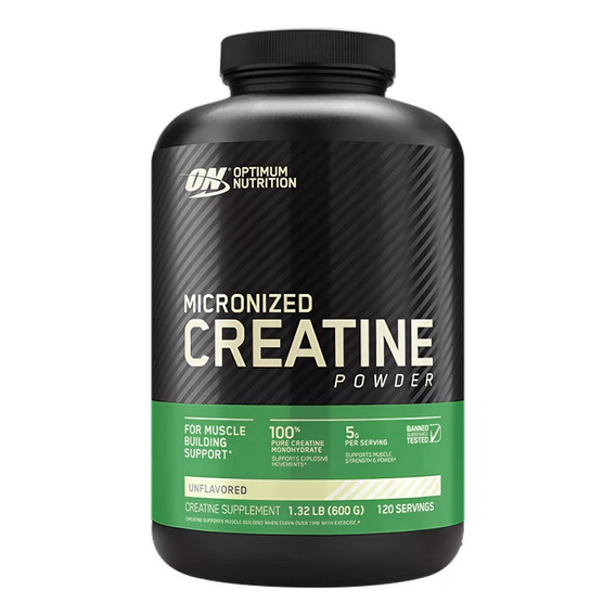 Creatina Micronizada 600 Gr Optimun Nutrition