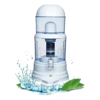 Filtro Purificador De Agua Bioenergetico 14 Lts 99.9% Pura Color Blanco