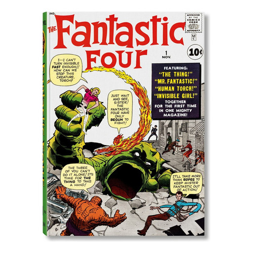 Fantastic Four Vol 1 1961 - 1963, De Vv.aa. Editorial Taschen, Tapa Blanda, Edición 1 En Inglés