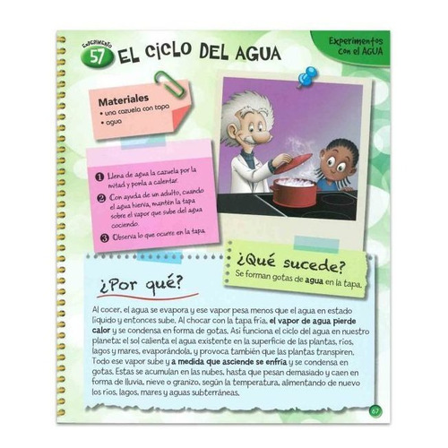 Libro 103 Experimentos, Ciencia Para Niños.