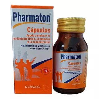Pharmaton 30 Càpsulas Redimiento, - Unidad a $1997