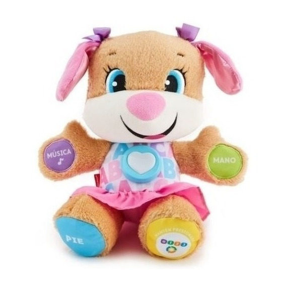 Peluche Hermanita Aprende Conmigo Fisher Price  Ftn31