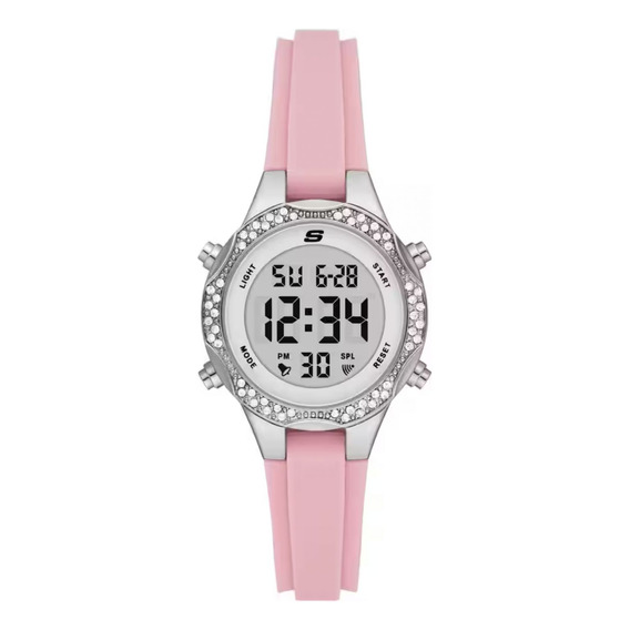 Reloj Para Mujer Skechers Brinkley Sr6282 Rosa