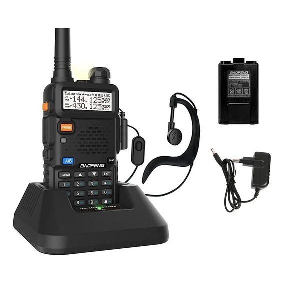  Handy Radio Transmisor Baofeng Bf-uv-5r Vox Dual Band 1800