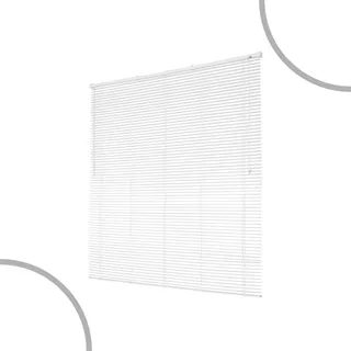 Persiana Horizontal Premier - 1,80x1,60m - Pvc Cor Branco