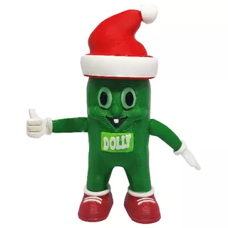 Boneco Do Dollynho De Natal - 20cm De Altura - C/chapéu