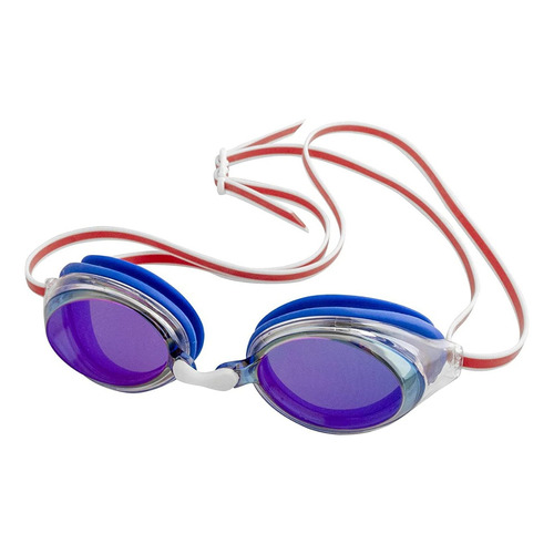 Goggles Natación Finis Ripple Mirror Multicolor Joven 3.45.0 Color BLUE MIRROR/RED