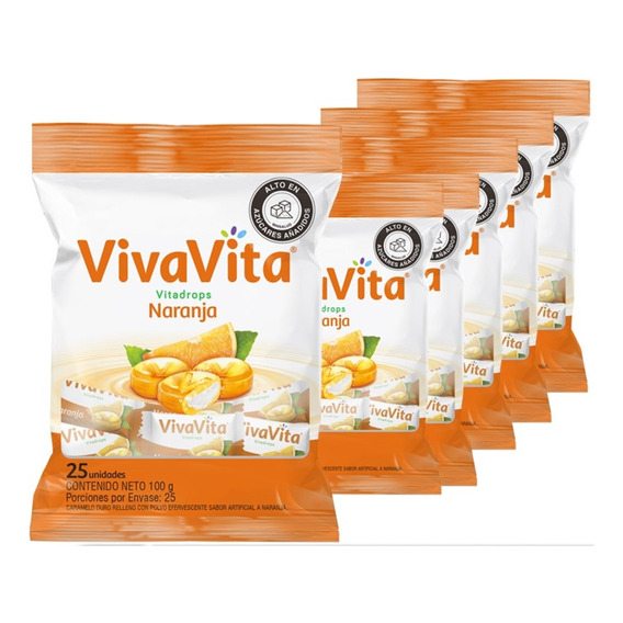 Pastillas Dulces Vivavita Vitadrop - Unidad a $6075